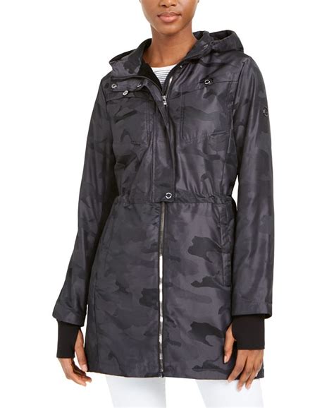 michael kors rain women's camo|Reversible Camouflage Puffer Jacket .